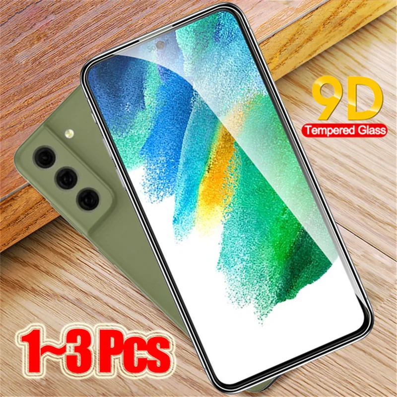 1~3 Pezzi, Vetro Temperato Samsung S 21 Fe Protezione Dello Schermo S21 Fe Screen Protector S21Fe Samsung Galaxy S21 Fe Pellicola Vetro Temperato Sams