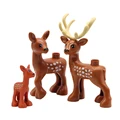 Three sika deer