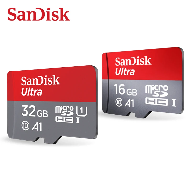 Sandisk A1 слот для карт памяти Ultra 32 Гб 64 ГБ, Micro SD карта, C10 98 МБ/с. 16GB TF карты 128 ГБ USB Флеш накопитель для смартфона