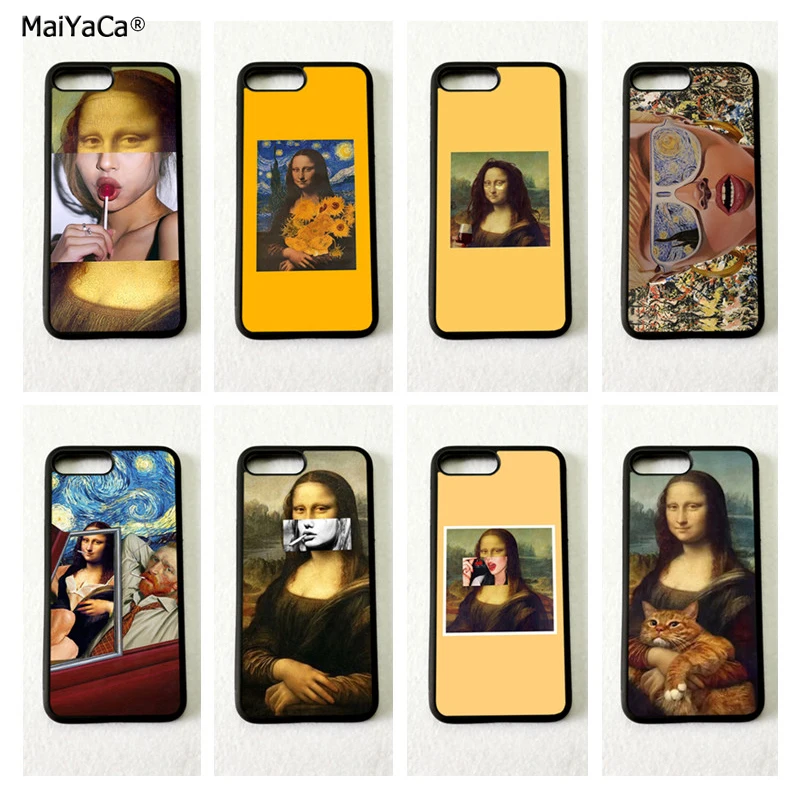 MaiYaCa funny spoof art aesthetic soft edge phone cases for iphone 11 pro max 5s se 6s 7 8 plus XR XS MAX TPU case | Мобильные