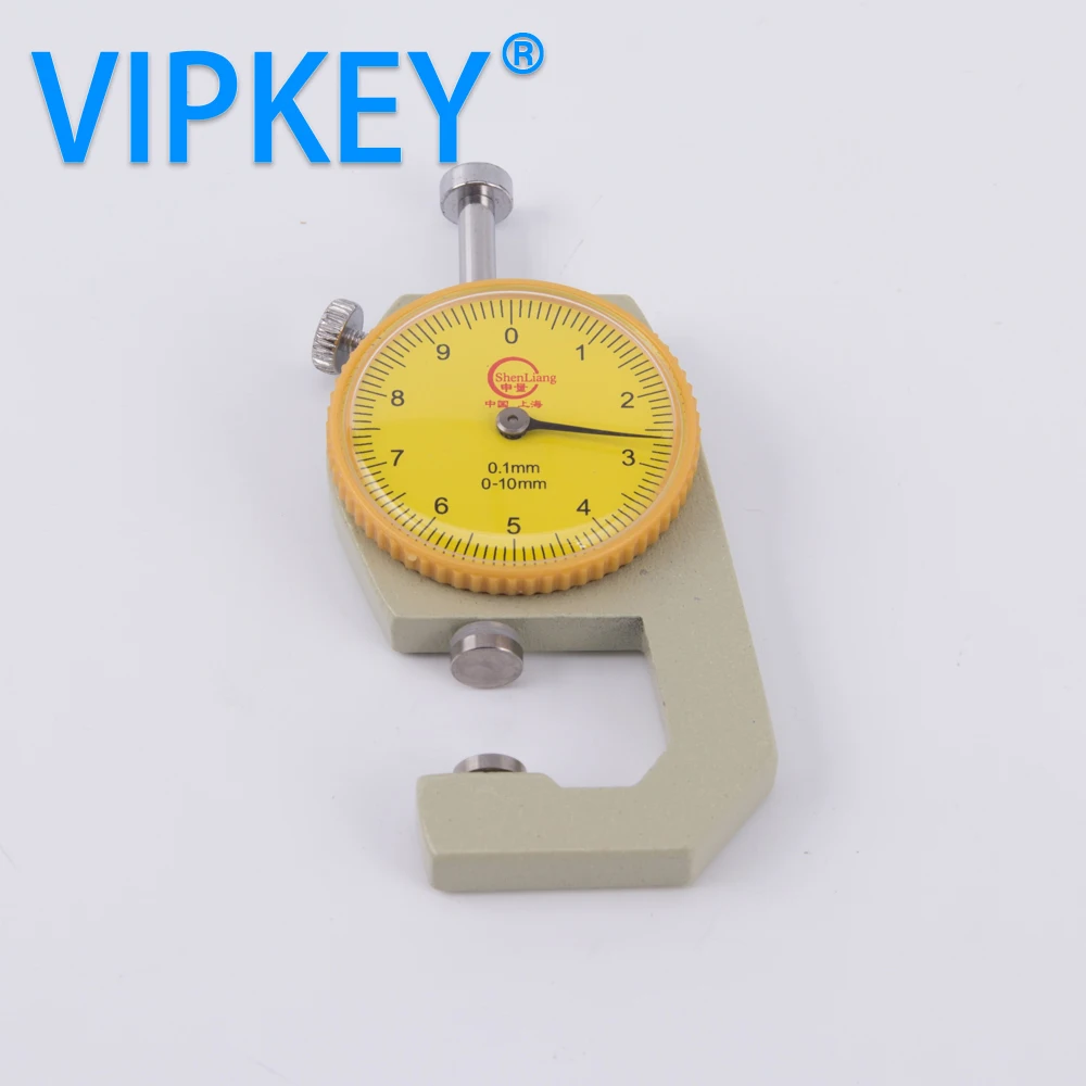 

High Quality Brand New 0-10mm 0.1mm Precision Round Dial Thickness Gauge Gage Measurement Tool