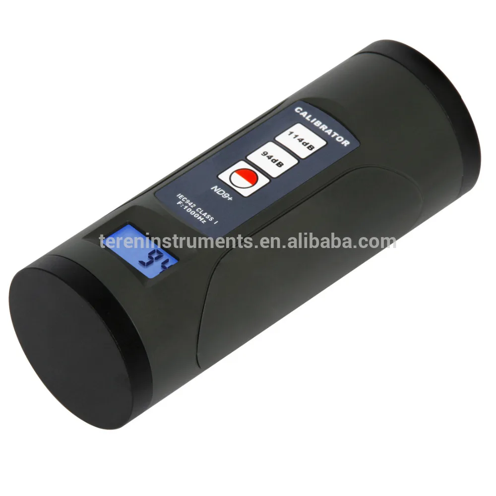 Sound Level Meter Calibrator, Voice Decibel Meter Dosimeter Calibration Instruments 94 dB/114 dB Calibration of 1 " Microphones