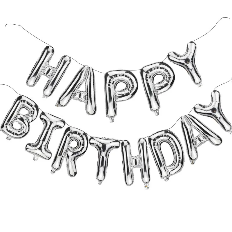 18 дней рождения праздничные гелиевые шары 18 лет балон День Рождения украшения для взрослых 18 воздушный шар на день рождения Deco S1XN - Цвет: style 17