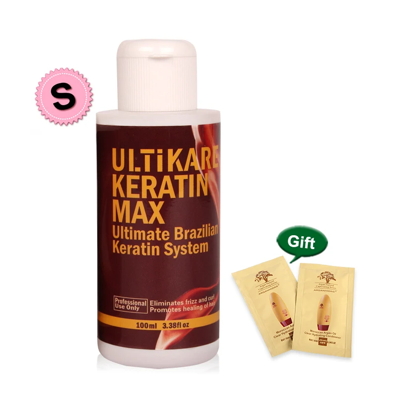 Keratin Treatment Ultikare 100ml 8% Formaldehyde Straighten Brazilian Smell Chocolate for Damaged Strong Hair