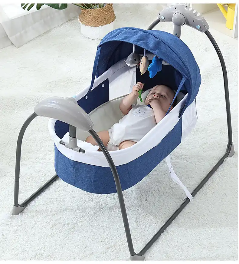 baby electric swing bed