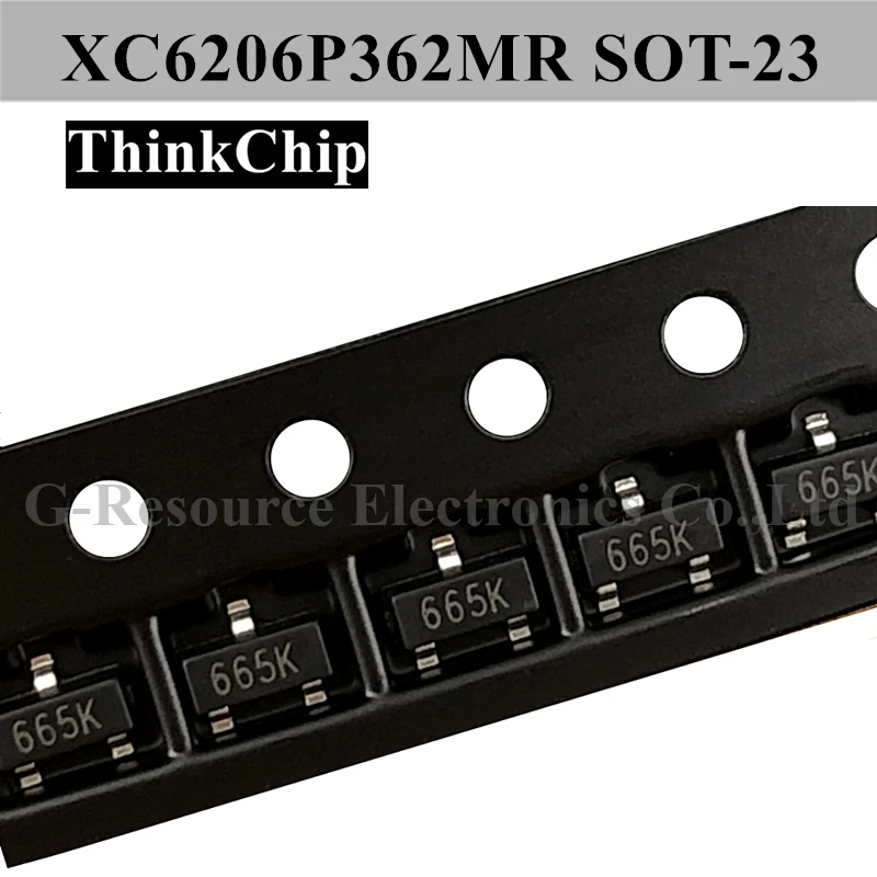 (100 шт.) ME6206P362MR XC6206P362MR XC6206 SOT-23 3 6 В LDO стабилизированный напряжение IC (маркировка 665K)