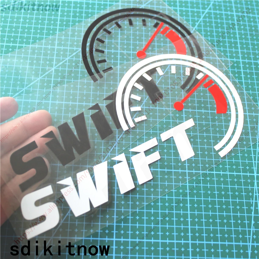 

Car Dash borad Decal Sticker Styling Front Rear Windows windshield Decoration For suzuki swift 2007 2008 2018 accessories