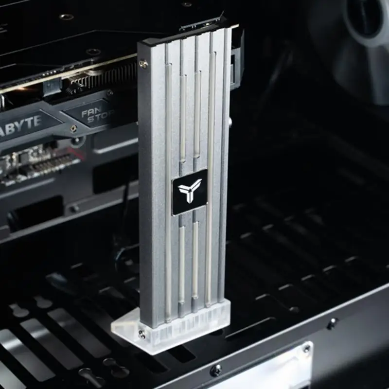 Jonsbo VC-4 ARGB видеокарта Поддержка Алюминиевый сплав GPU Brace чехол для компьютера держатель для ATX/MATX/ITX шасси