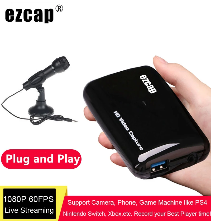 USB 3 0 карта видеозахвата игровая ТВ приставка DVD HD камера записывающая пластина
