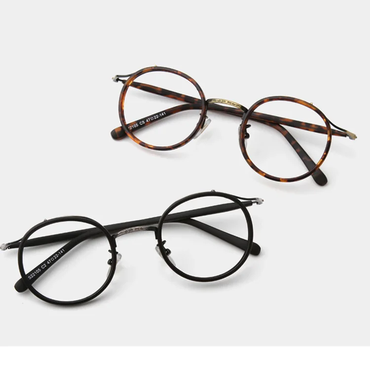 TR90 Transparent Round Glasses Men Women Vintage Optical Eyeglasses Frame Prescription Spectacle Frames man Clear Eyewear Oculos