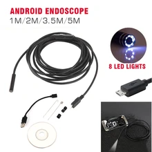 Инструмент для чистки ушей бороскоп черные фотографии портативный эндоскоп портативная Инспекционная камера для мобильных телефонов Прямая