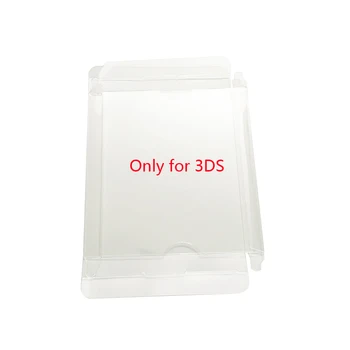 

Clear transparent box For 3DS US JP game card color box plastic PET Protector collection storage protective box