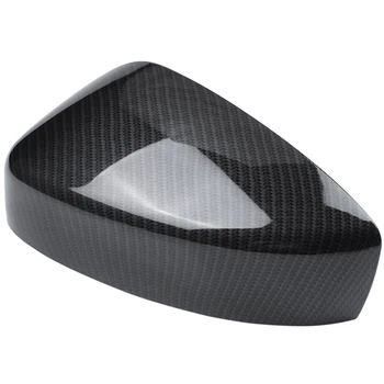 

1Pair For Mazda Cx-5 Cx5 17-18 Car Rearview Mirror Abs Carbon Fiber Color Door Wing Mirror Cover Shell