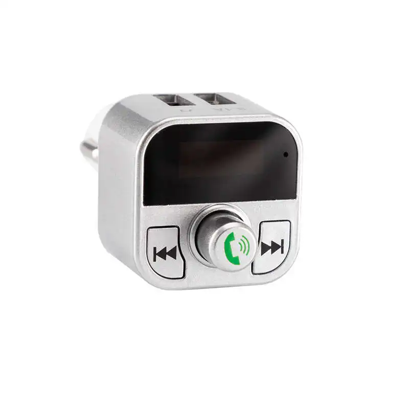 Мини Bluetooth Автомобильный MP3-плеер двойной Usb 3.1A B5 Hands-Free fm-передатчик Автомобильный дисплей напряжения Micro-Sd Tf воспроизведение музыки