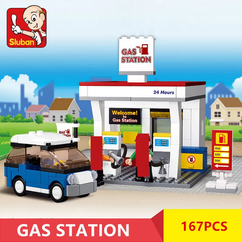 

City SimCity House Store Model Building Blocks Sets DIY Kits LegoINGLs Friends Creator Bricks Toys for Children Christmas Gifts