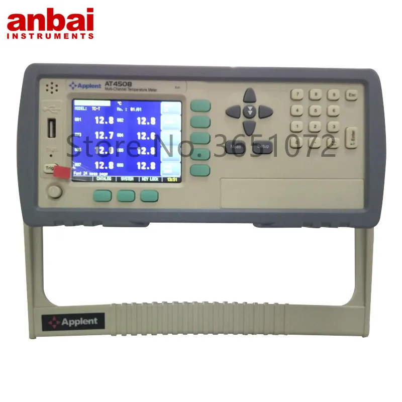 

AT4572/AT4596/AT45128 Multi-channel Temperature Meter Data Logger Thermometer Temperature Recorder