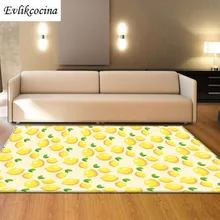 Желтый лимоны Alfombras Para La Sala абсорбирующий коврик для ванной открытый яркий коврик Alfonbras Dormitori ковер Vloerkleed
