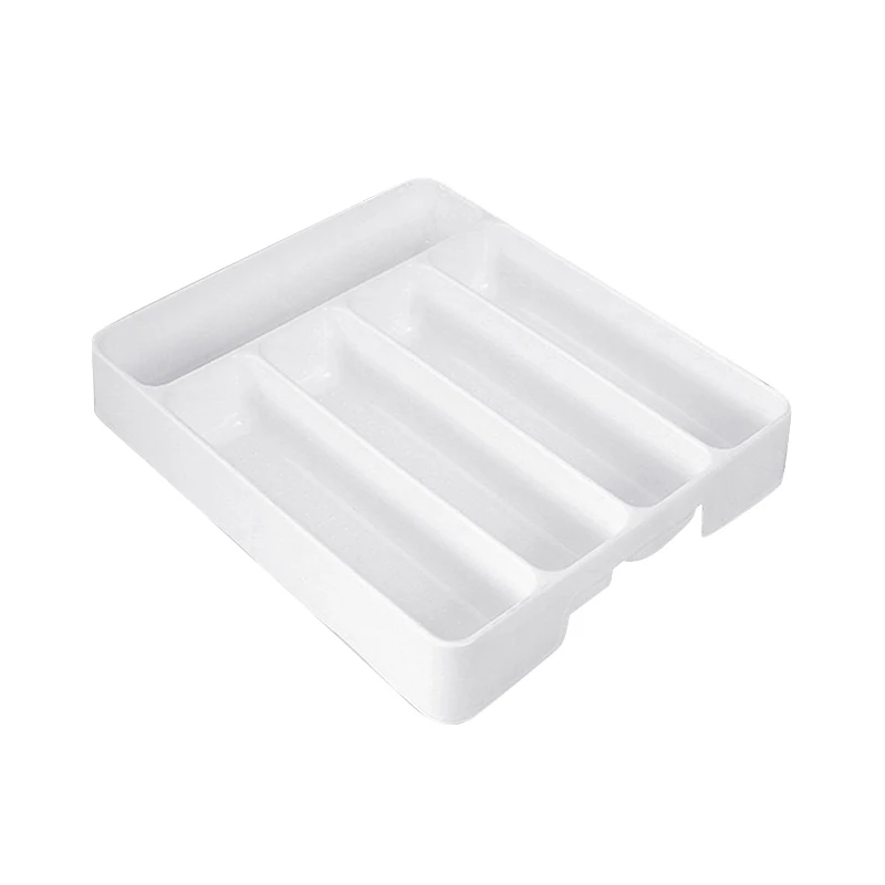 Органайзер для ящиков поднос для столовых приборов кухонный раздельный с несколькими отделениями держатель для столового серебра ящик для хранения нож и коробка для вилок посуда - Цвет: 2