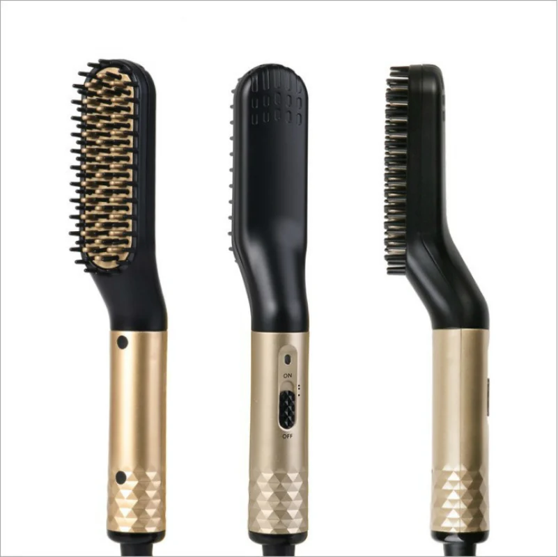 Multifunctional Hair Comb Brush Beard Straightener Hair Straighten Straightening Comb Hair Curler Quick Hair Styler For 1 Multifunctional Hair Comb Brush Beard Straightener Hair Straighten Straightening Comb Hair Curler Quick Hair Styler For 3