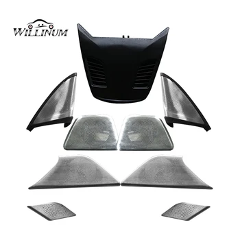 

Speaker cover upgrade kit for BMW G30 car front rear tweeter case door midrange dashboard loudspeaker audio shell set escalate