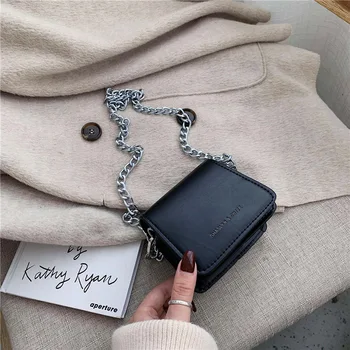 

New high-end sense of net red with the same small black bag chic chain shoulder bag Korean version of the western style mini