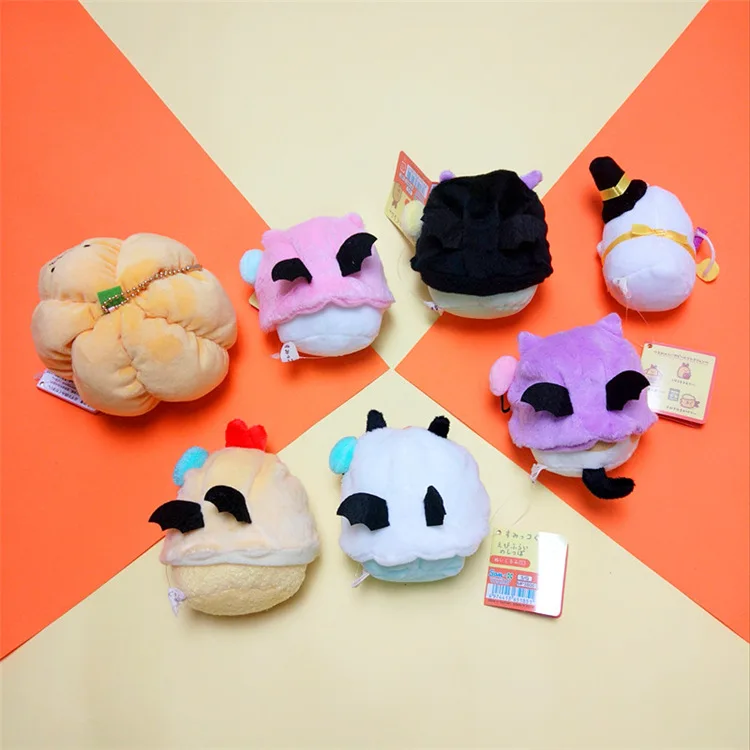7 шт./лот, новинка, креативный мультяшный японский уголок Сан-Икс, био сумикко, подвеска в стиле Хэллоуина, мягкие плюшевые игрушки, подарок на Хэллоуин