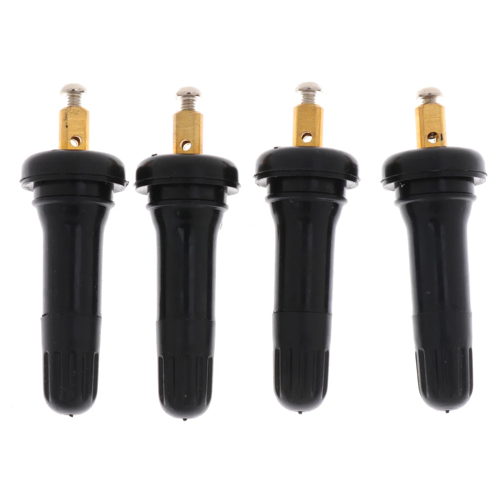 Aluminum Tire Pressure Sensor Valve Stem for Buick Regal Cadillac Pack of 4
