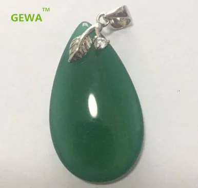 GEWA халцедон кулон маленький лист