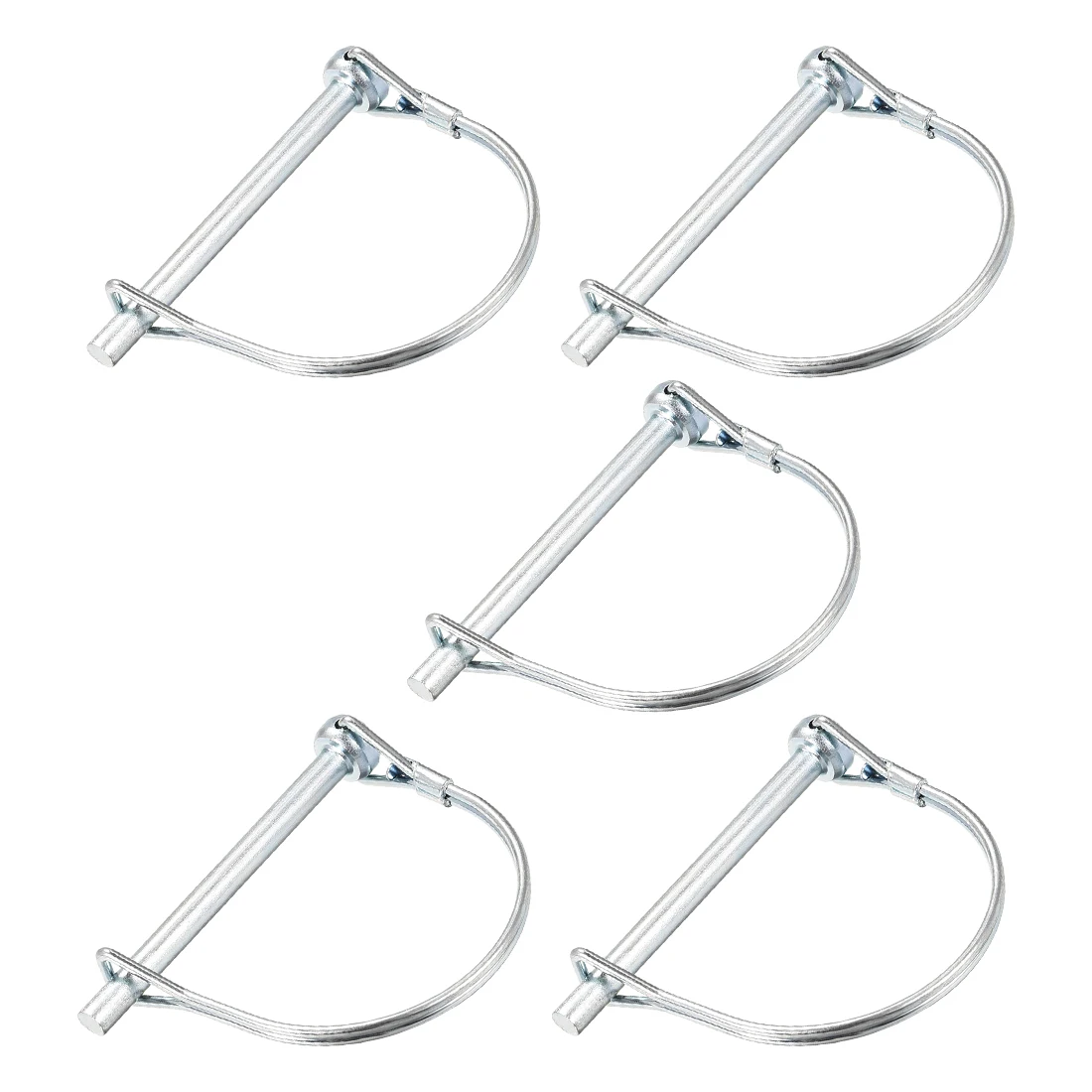 

uxcell Shaft Locking Pin 6mmx70mm Coupler Pin for Farm Trailers Lawn Arch 5Pcs