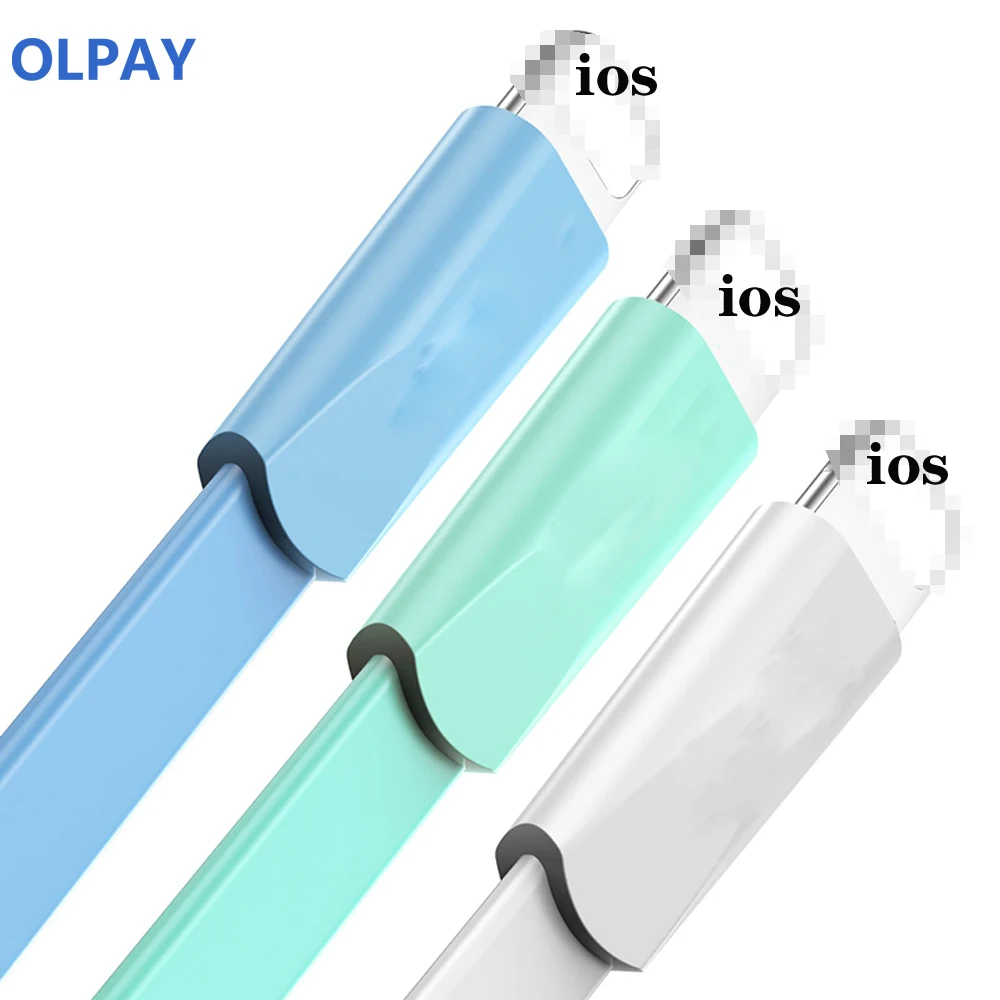 USAMS USB кабель для IPhone 8 синхронный плоский XS MAX XR X 7 6 6s 5s SE 5 быстрой зарядки|Зарядные