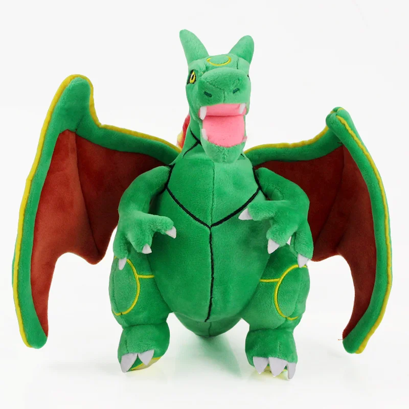 23 см зеленый Rayquaza Charizard мультфильм плюшевые игрушки Аниме куклы детские подарки на день рождения