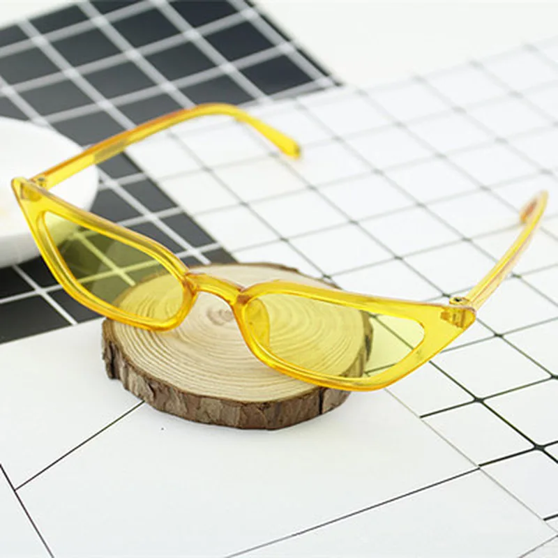 Модные мужские и женские Винтажные Солнцезащитные очки кошачий глаз Ретро Маленькая оправа UV400 очки модные для вождения Роскошные брендовые дизайнерские