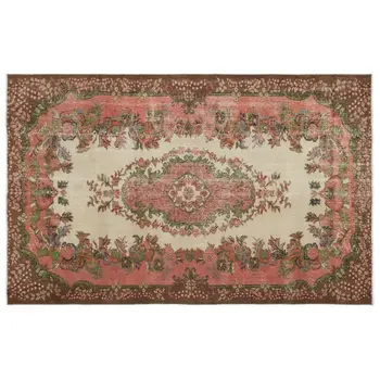 

Handmade Natural Vintage Turkish Area Rug 165x256 Cm-5'5''X8'5''