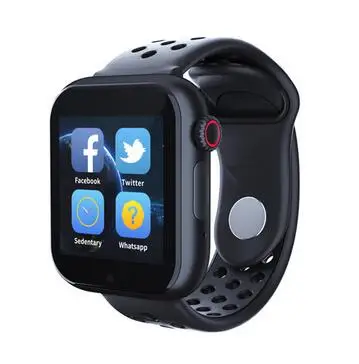 black Z6S Kid Smart Watch Men Women Heart Rate Measure SIM 2G Bluetooth Watch Smart Bracelet Sleep Camera Smartwatch Russian PK Z6 W34 - Color: black