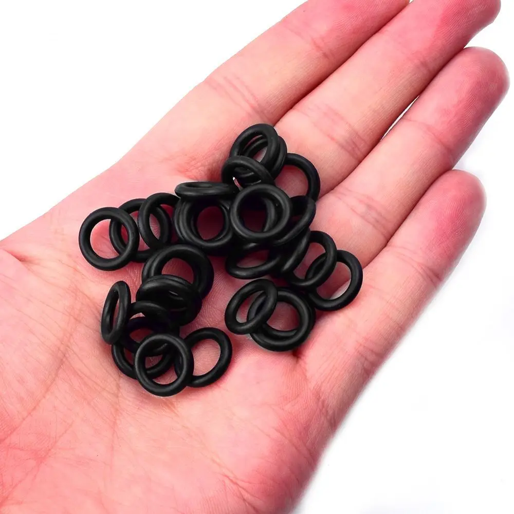 100 шт./компл. черный RubberTattoo Силиконовое уплотнительное кольцо татуировки группы аксессуары для пулемет Поставки инструмента