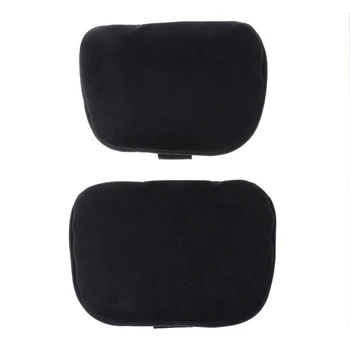 

1 Pair Headrest Neck Pillows Cushion Ultra Soft For Mercedes Benz Vehicle Necks Pillows Suede Fabric Accessories