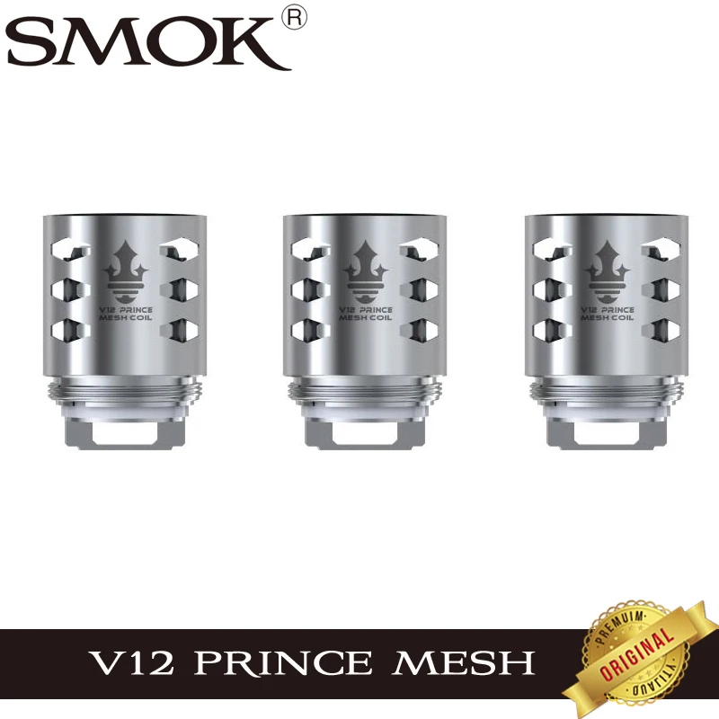 Оригинальный испаритель головки SMOK V12 Prince испарителя для атомайзера TFV12