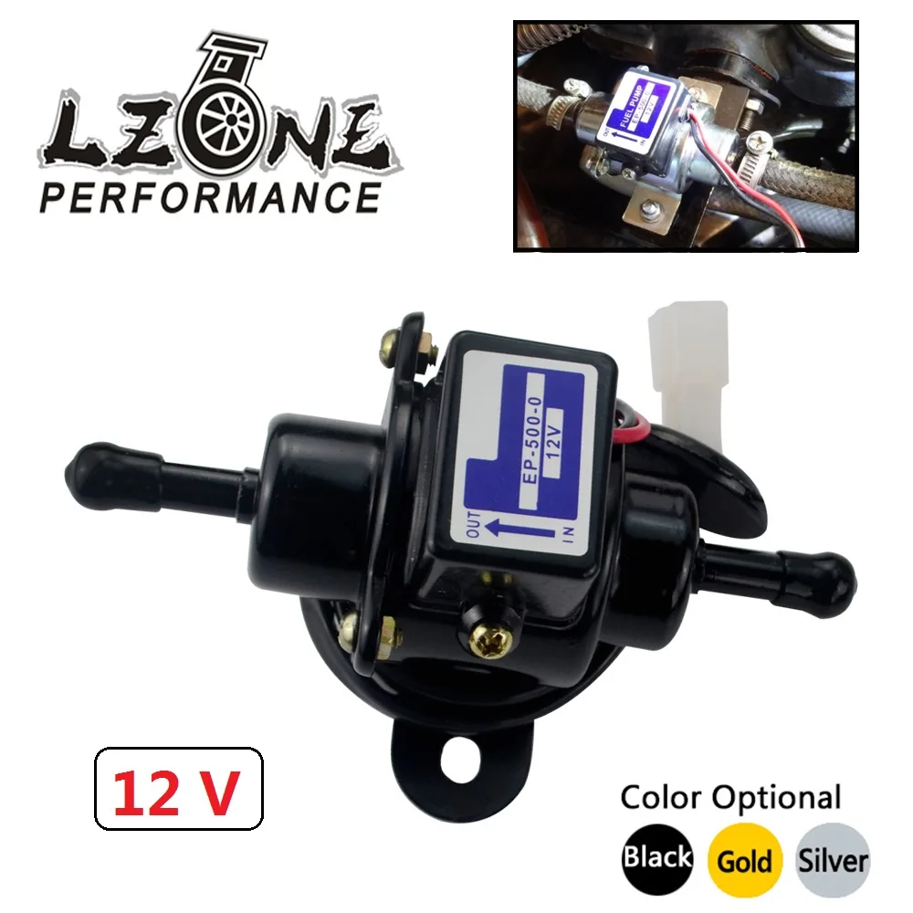 

LZONE - 12V Electric fuel pump EP-500-0 035000-0460 12585-52030 diesel gasoline pertrol case For Kubota Yanmar Cub Cadet Engine