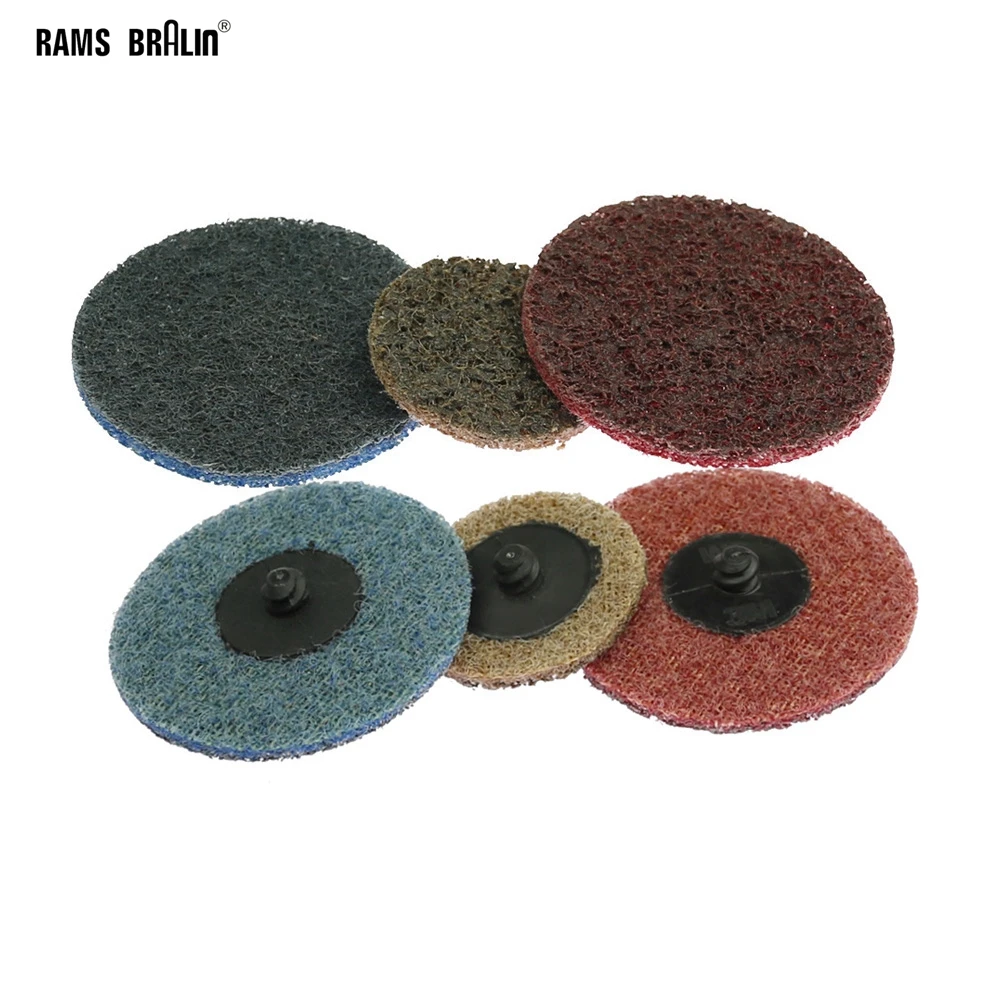 

1 piece Drill Sanding Disc Coarse to Fine Quick Change Polishing Pad for Metal Finish