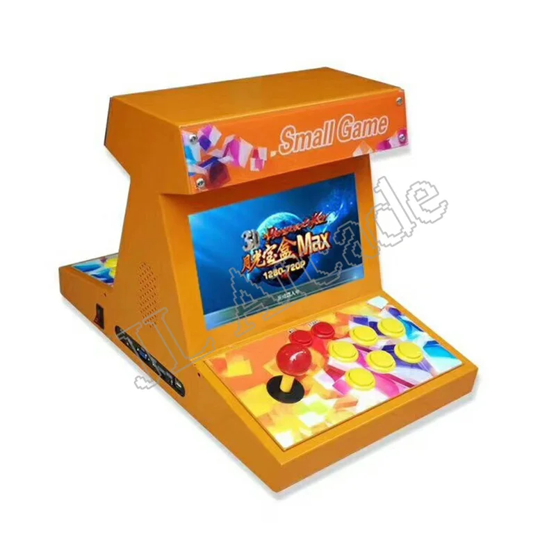 Dubbele vechten bartop arcade mini arcade machine 10.1 inch Dual screen ingebouwde Pandora 12 2885 games support 4 players