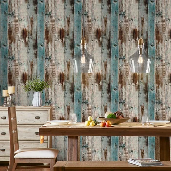 

Rustic Wood Wallpaper Peel And Stick Removable Self Adhesive Reclaimed Wood Contact Paper Vintage Wood Grain Wallpaper