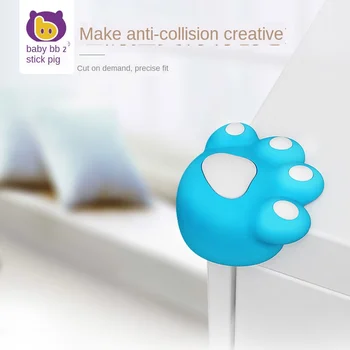 

Hand-shaped anti-collision desk protection stickers baby safety corner baby head protector 4 pieces baby head protector