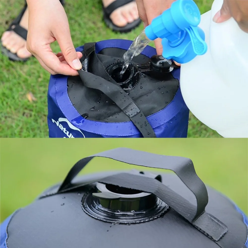Naturehike сумка для ванной на открытом воздухе сумка для душа портативная мягкая тара для воды литр для кемпинга туризма охоты рыбалки пикника