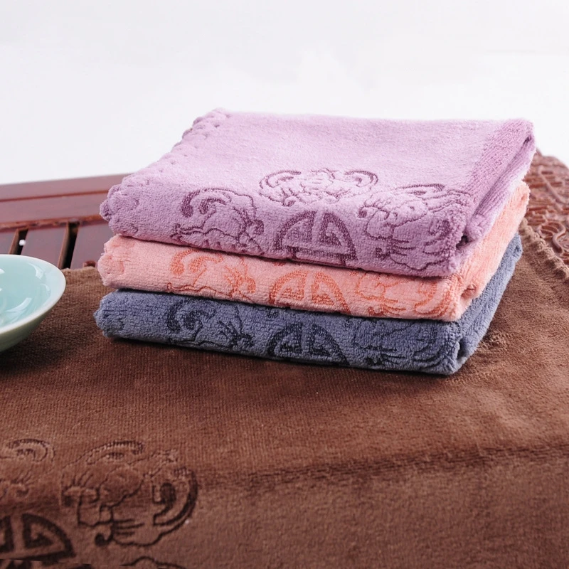 Absorbent Tea Towels Thick Tea Cloth Napkins Set Accessories Fiber 30*30cm 1 Pc tea towel