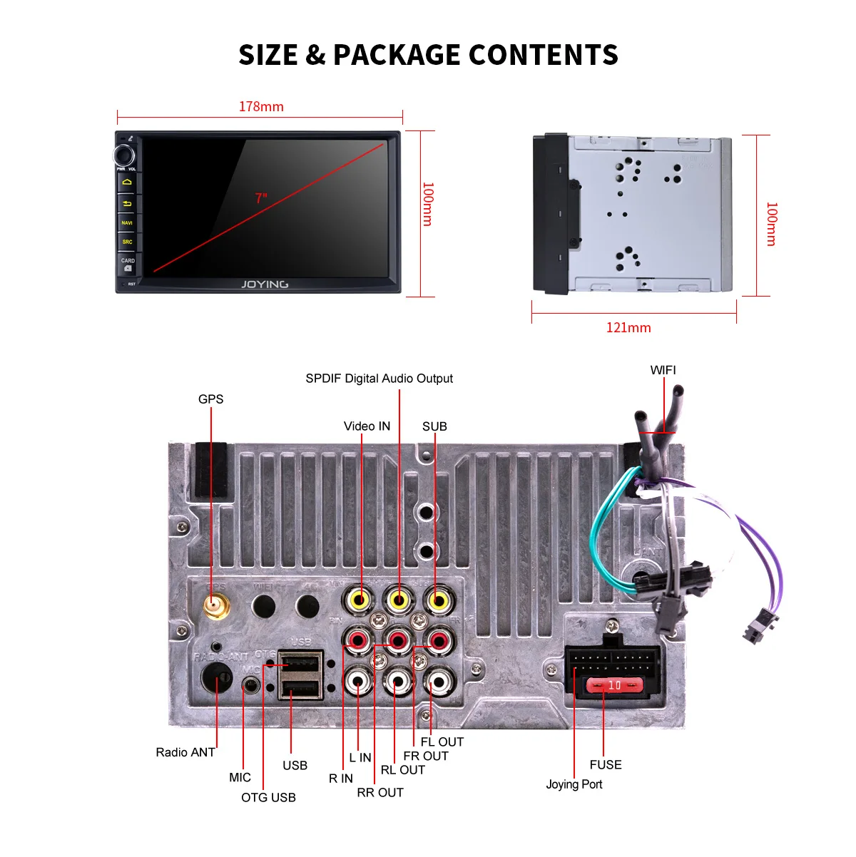 Flash Deal JOYING 32GB ROM Octa core 2 din 7" Android 8.1 car stereo autoradio TDA 7851 radio GPS head unit Mirror Link rearview camera DVR 11 Flash Deal JOYING 32GB ROM Octa core 2 din 7" Android 8.1 car stereo autoradio TDA 7851 radio GPS head unit Mirror Link rearview camera DVR 11