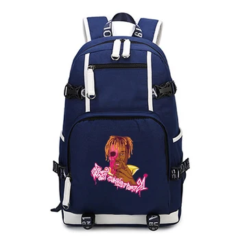 

Juice Wrld Womens Backpack Laptop Rucksack Men's Laptop Notebook Teenager's Travel School Bag Canvas Kpop Backpacks Bag