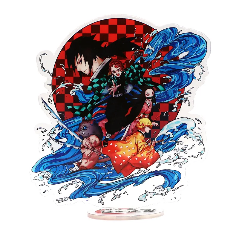 Новое поступление Demon Slayer Kimetsu no Yaiba аниме игрушки двухсторонние Фигурки игрушки высокое качество Аниме Коллекция игрушки
