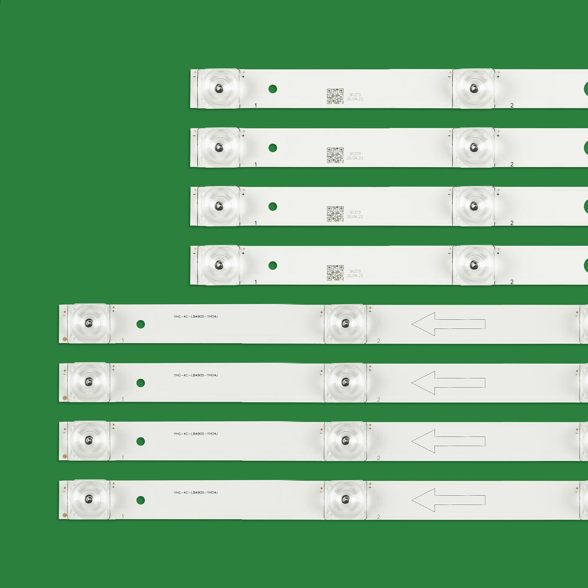 8PCS TCL 49 TV L49P1A-F 2D02900 2D02899 LVF490CSOT D49A620U LB4905-YH06 TOT_49_D2900_4X4 + 4X5_3030C 4C-LB4904-HR04J