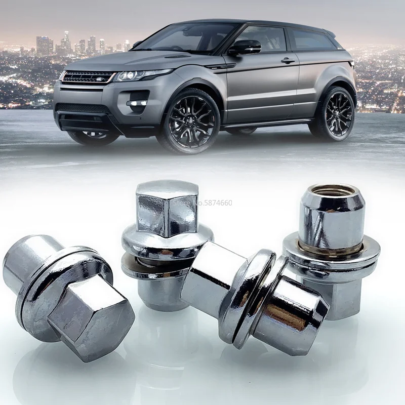 xiaoying 10 Pcs Stainless Steel Wheel Nut Cap Compatible for Range Rover L322 Sport 2004 2005 2006 2007 2008 2009 RRD500290