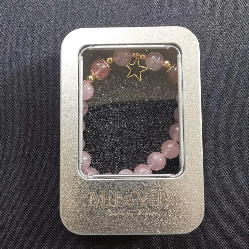 Handmade Natural Stone Lotus Ohm Buddha Beads Bracelet Pink Zebra Stone Lotus Charm Bracelet for Women Men Yoga Jewelry Gifts (7)